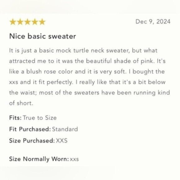 NWT Size L - Anthropologie Textured Mock-Neck Sweater (Made in Italy) - Picture 13 of 16